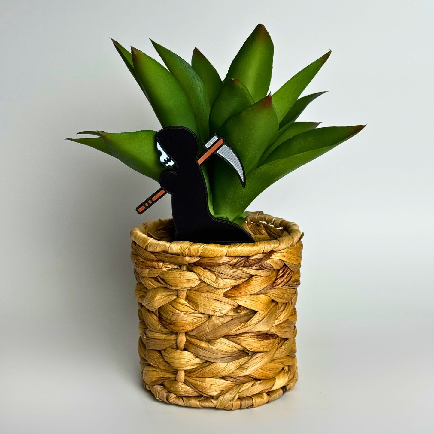 Grim Reaper Plant Stakes Goth Decor