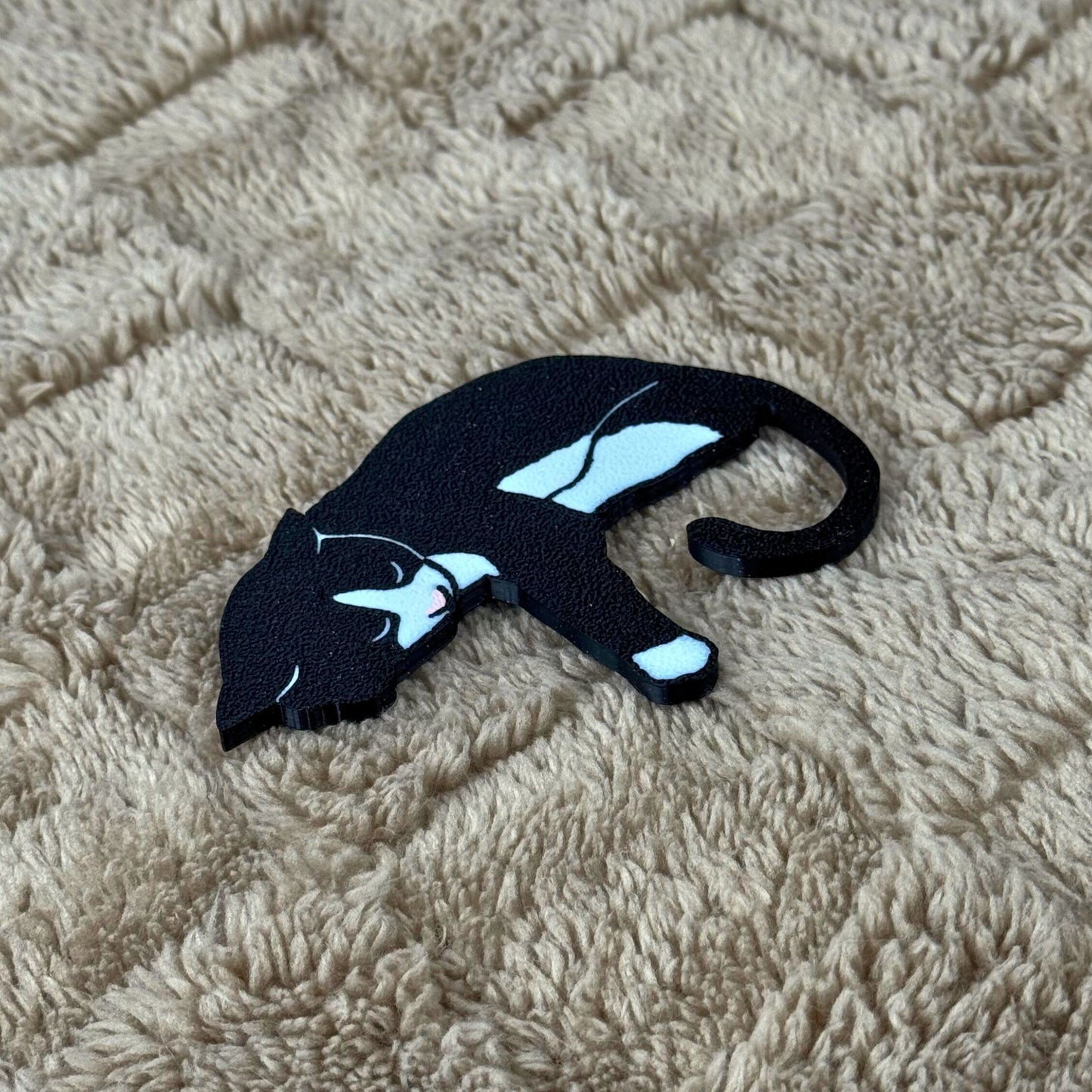 Adorable Tuxedo Cat Fridge Magnets
