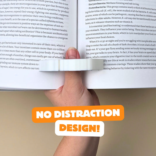 Adorable Spotted Cat Book Page Holder Ring