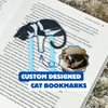 Custom Sleepy Cat Bookmark â The Purrfect Gift for Cat Parents