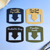 Custom Bookmark Spot Keepers β Flexible Paperclip Design