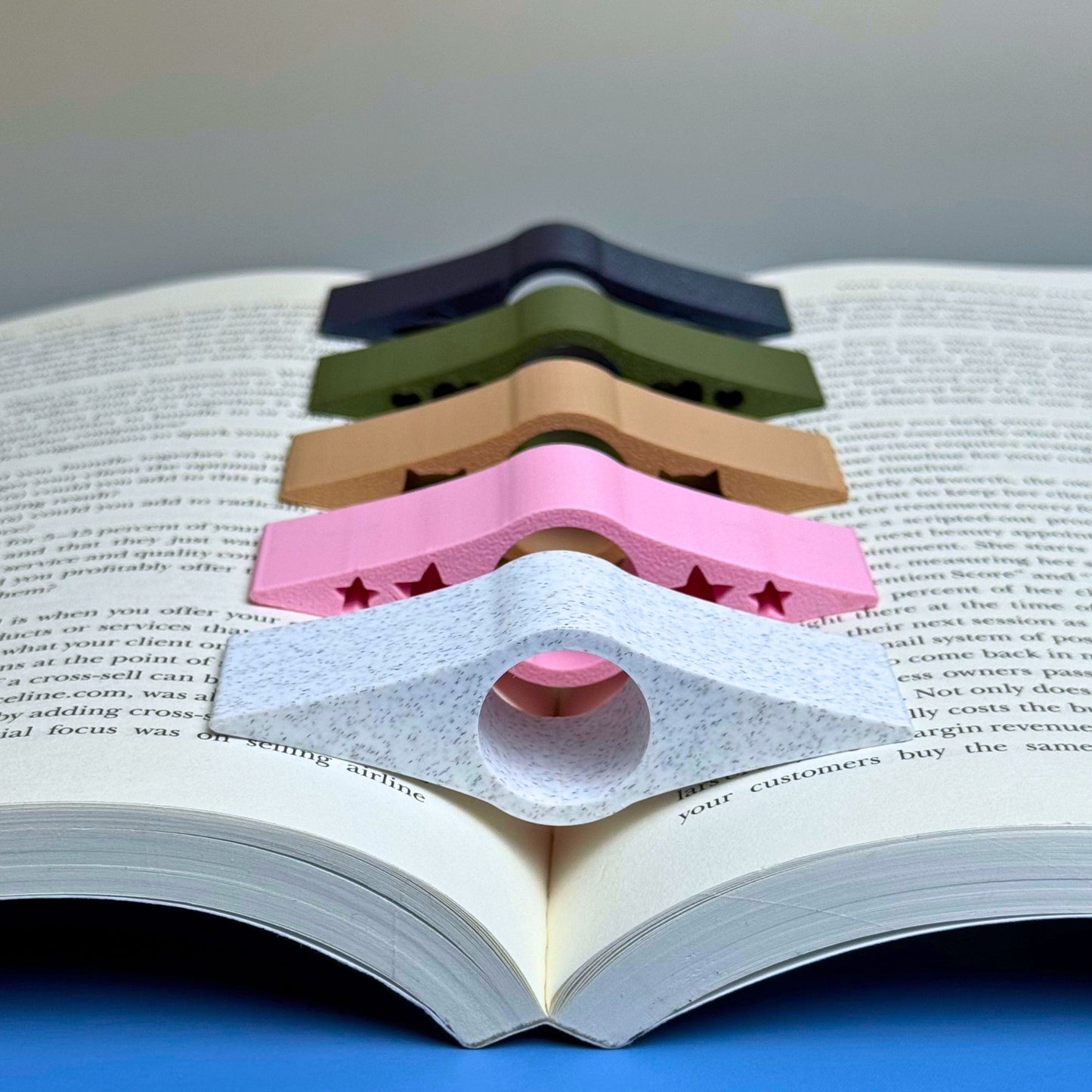 Customizable Book Page Holders for Avid Readers