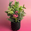 Fun Pink Flamingo Decorative Plant Stakes