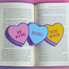 Valentine's Day Sweet Heart Bookmarks - Set of 3