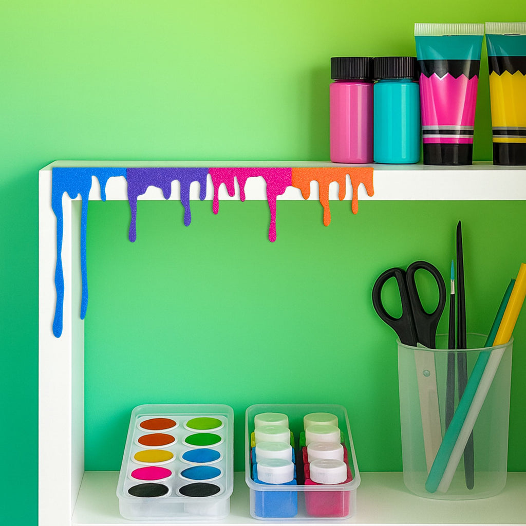 Liquid Paint Dripping Door & Edge Decorations