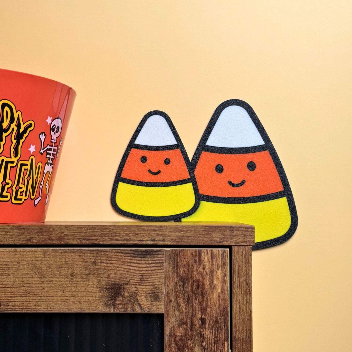 Candy Corn Door Corner Sign