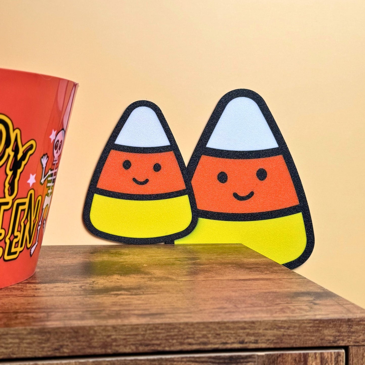 Candy Corn Door Corner Sign