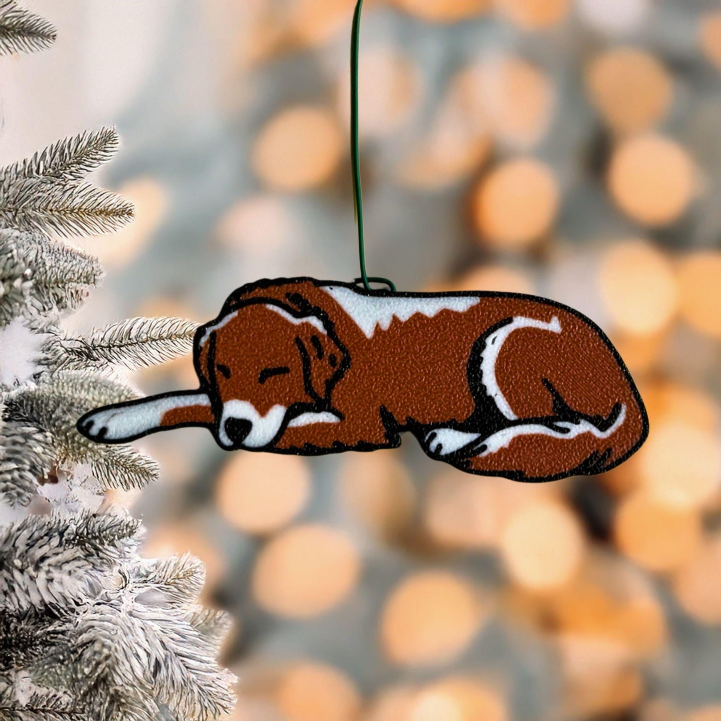 Golden Retriever Ornament | Labrador Dog Christmas Gift