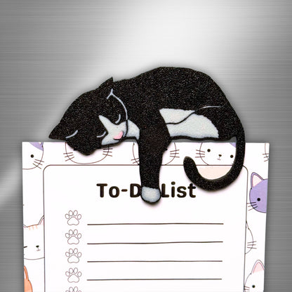 Adorable Tuxedo Cat Fridge Magnets