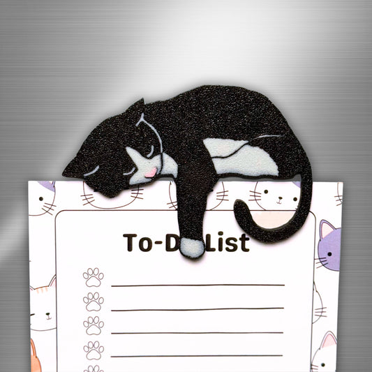 Adorable Tuxedo Cat Fridge Magnets