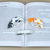 Adorable Spotted Cat Book Page Holder Ring