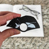 Adorable Tuxedo Cat Book Page Holder Ring