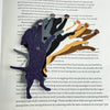 Dog Hanging by Paw Fun Bookmark with Cute Toe Beans