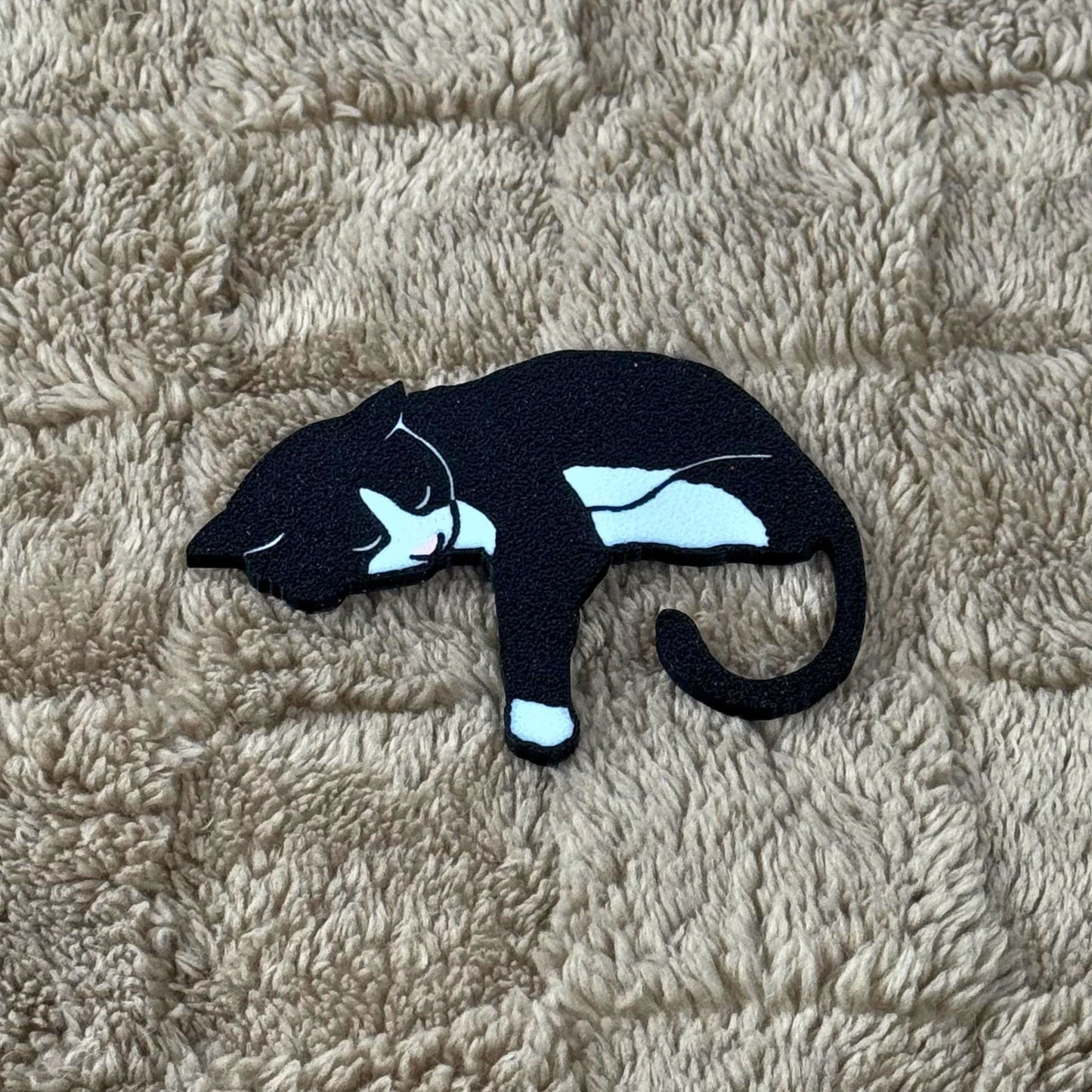 Adorable Tuxedo Cat Fridge Magnets