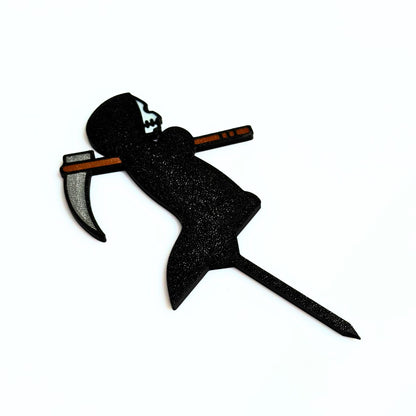 Grim Reaper Plant Stakes Goth Decor