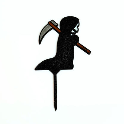 Grim Reaper Plant Stakes Goth Decor