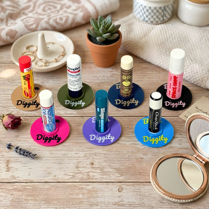 Balm Diggity Lip Balm Stand | Funny Desk Gift