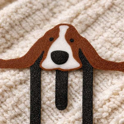 Basset Hound Bookmark | Dog Lover Reader Gift
