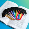 Adorable Sleepy Black Cat Bookmark - Flexible Paperclip Design