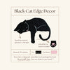 Black Cat Shelf Pet - Cat Theme Home Decor