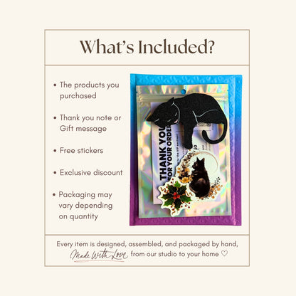 Black Cat Shelf Pet - Cat Theme Home Decor