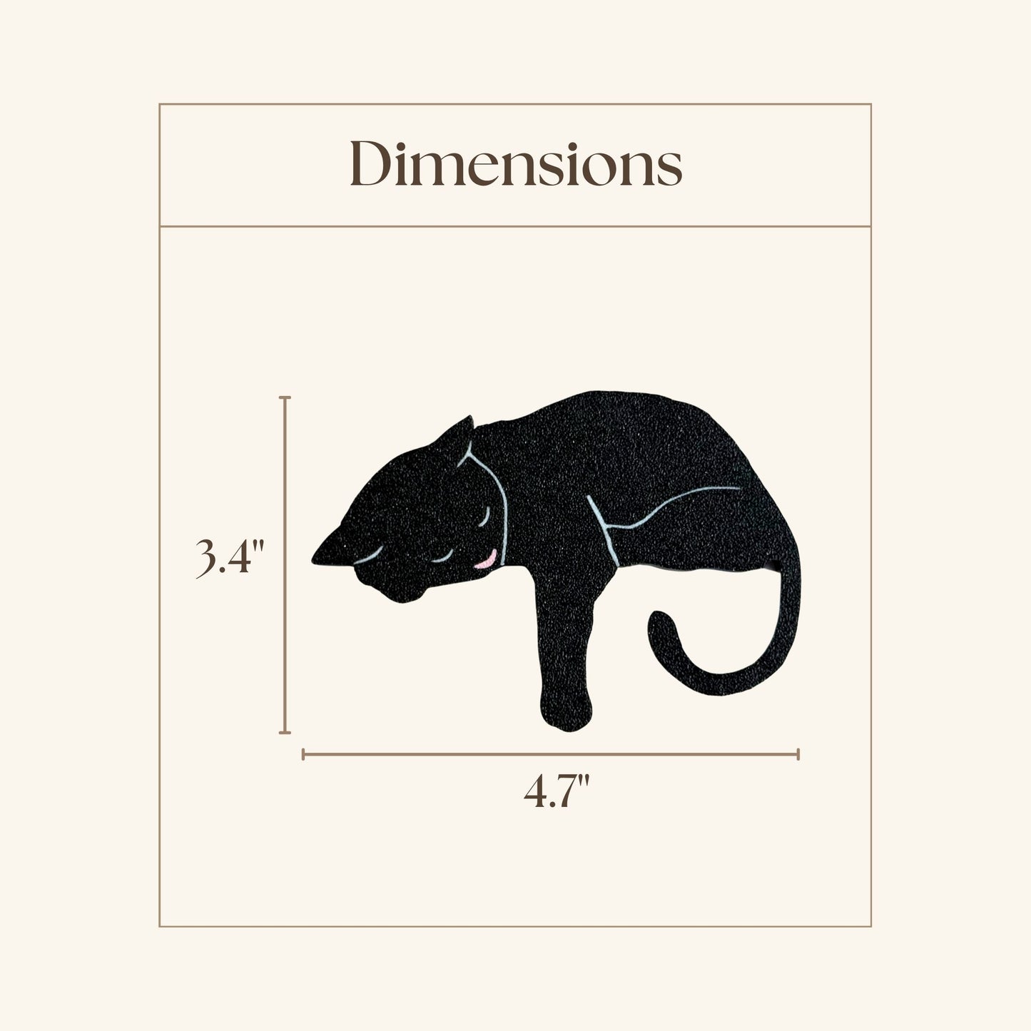 Black Cat Shelf Pet - Cat Theme Home Decor