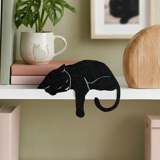 Black Cat Shelf Pet | Cat Lover Home Decor