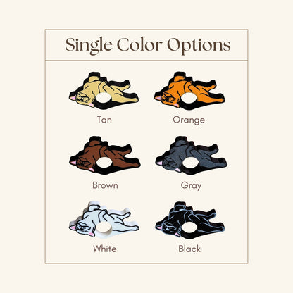 Bulldog & Pug Themed Reading Comfort Thumb Rings