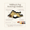 Bulldog & Pug Themed Reading Comfort Thumb Rings
