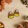 Candy Corn Inspired Fridge Magnets