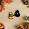 Candy Corn Inspired Fridge Magnets