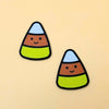 Candy Corn Fridge Magnets