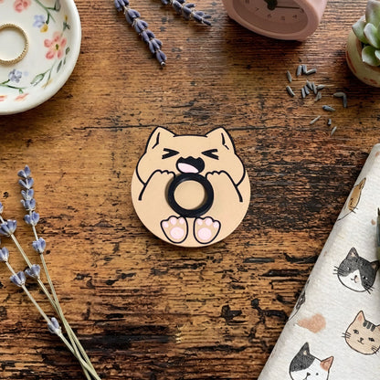Chonk Cat Lip Balm Stand | Cat Parent Desk Gift