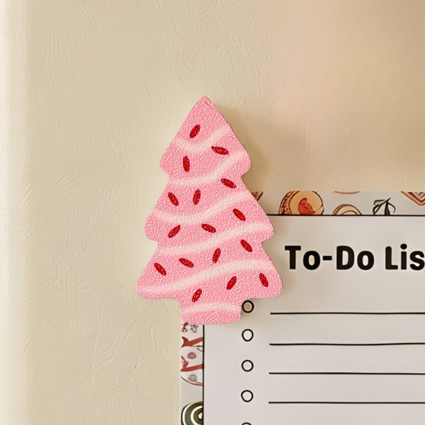 Christmas Tree Fridge Magnets | Holiday Kitchen Decor