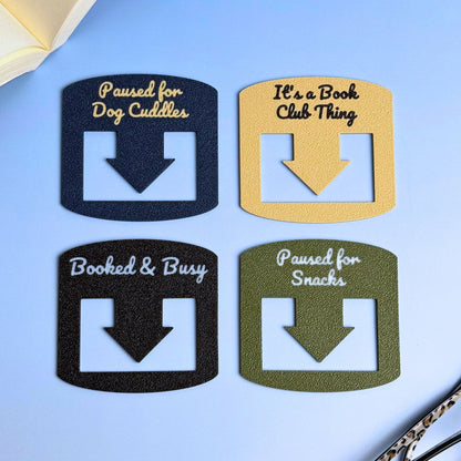 Custom Bookmark Spot Keepers – Flexible Paperclip Design