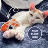 Custom Sleepy Cat Book Page Holder