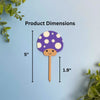 Mushroom Plant Stakes for Houseplants - Plant Decor for the Home & Office
