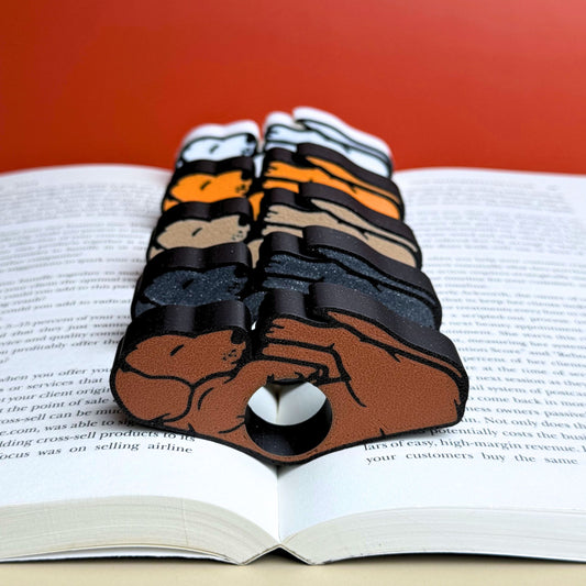Adorable Dachshund or Beagle Dog Book Page Holder Ring
