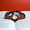 Adorable Dachshund or Beagle Dog Book Page Holder Ring