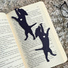 Dog Hanging by Paw Fun Bookmark with Cute Toe Beans