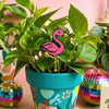 Pink Flamingo Decorative Plant Stakes