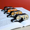 Adorable Golden Retriever Book Page Holder Ring