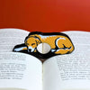 Adorable Golden Retriever Book Page Holder Ring