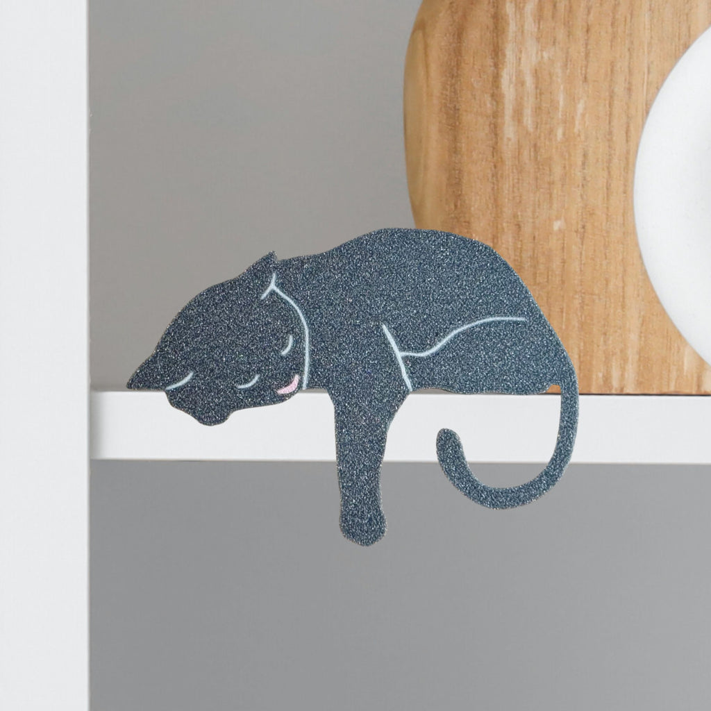 Gray Cat Shelf Pet - Cat Theme Home Decor