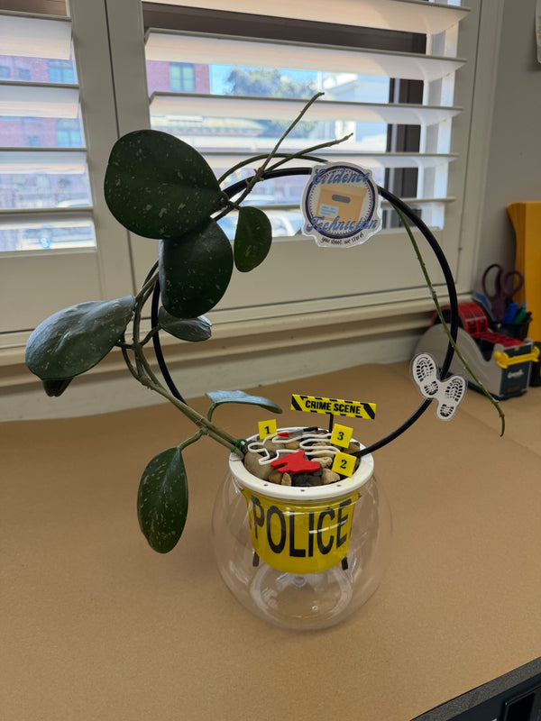 True Crime Plant Stakes | Murder Mystery Fan Indoor Garden Decor Gift customer review photo