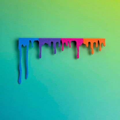 Liquid Paint Dripping Door & Edge Decorations