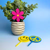 Fun Retro Style Decorative Plant Stakes