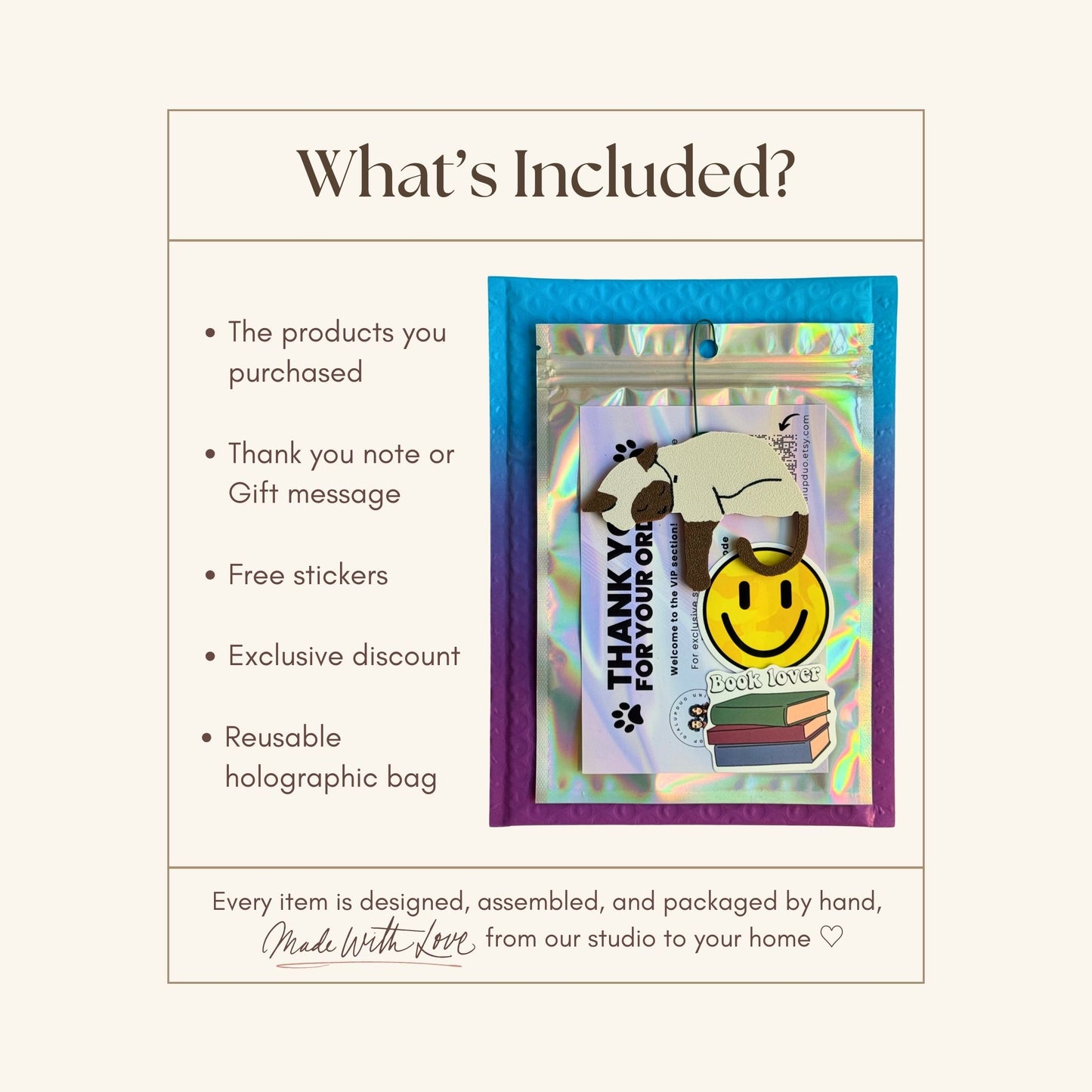 Siamese Cat Ornament with Adorable Toe Beans