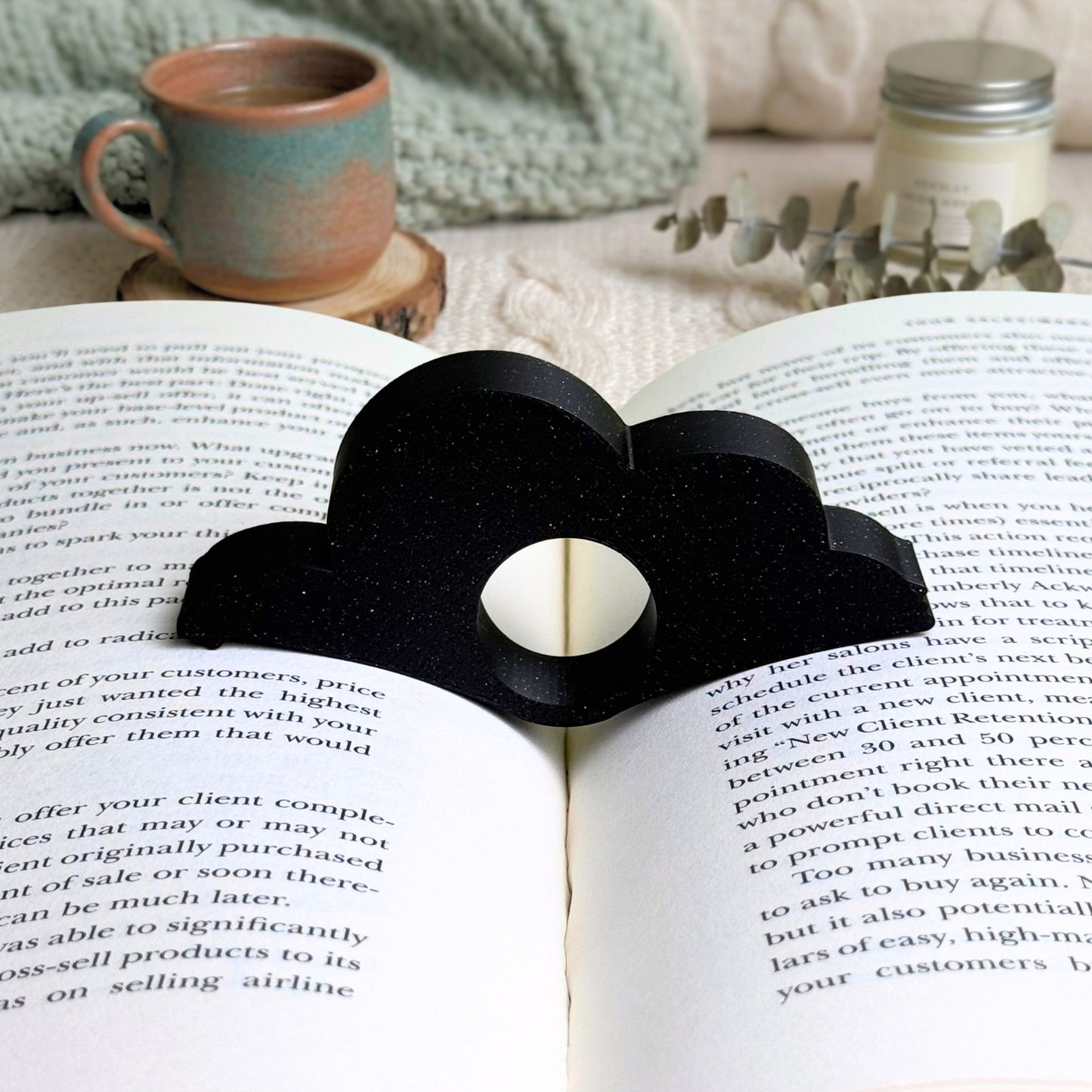 Sleepy Sloth Book Page Holder Ring