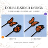 Custom Colorful Butterfly Plant Stake Set of 2 for Houseplants